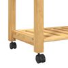 vidaXL K&uuml;chenwagen MONZA 84x40x88,5 cm Massivholz Kiefer