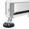 vidaXL Wandmontierter Duschablauf Silber 70 cm Edelstahl 304