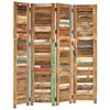 vidaXL Paravent 168 cm Altholz Massiv