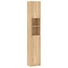 vidaXL Waschmaschinenschrank-Set Sonoma-Eiche Holzwerkstoff