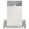 vidaXL Pfostenanker 4 Stk. Verzinktes Metall 101 mm