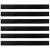 vidaXL Selbstklebende T&uuml;rb&uuml;rstendichtungen 6 pcs Schwarz 100 cm