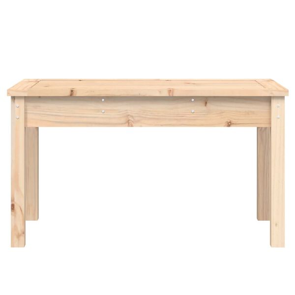 vidaXL Gartenbank 80x44x45 cm Massivholz Kiefer