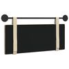 vidaXL H&auml;ngevorderseite Wandmontiert Uni Creme 110 x 55 x 5 cm Stoff