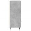 vidaXL Sideboard Betongrau 34,5x34x90 cm Holzwerkstoff