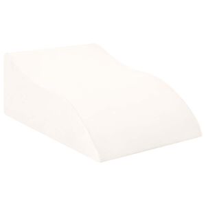 vidaXL Beinkissen Wei&szlig; 68 x 41 x 24 cm PU-Schaum