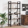 vidaXL B&uuml;cherregal Ger&auml;ucherte Eiche 100 x 33,5 x 178 cm Holzwerkstoff