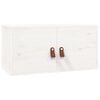 vidaXL Wandschrank Wei&szlig; 60x30x30 cm Massivholz Kiefer