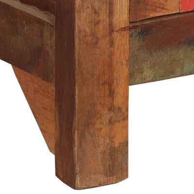 vidaXL Sideboard mit Einlegeböden Altholz Massiv 65x30x180 cm