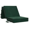 vidaXL Klappsofa Bett 75 x 63 x 45 cm Dunkelgr&uuml;n