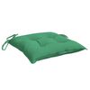 vidaXL Stuhlkissen 6 Stk. Gr&uuml;n 40x40x7 cm Oxford-Gewebe