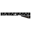 vidaXL Fensterbank Braunes Holz 140 x 25 x 4,5 cm PVC