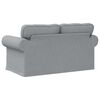vidaXL Sofa Hellgrau Gesamtabmessungen: 155 x 82 x 80 cm (B x T x H)