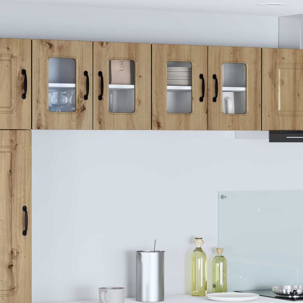vidaXL K&uuml;chenschrank mit Speicher Kalmar Artisan-Eiche 60 x 31 x 40 cm