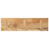 vidaXL Tischplatte 120x30x2,5 cm Rechteckig Massivholz Mango