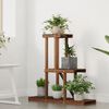 vidaXL Blumenst&auml;nder 81x25x75,5 cm Massivholz Tanne
