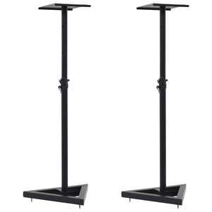 vidaXL Studio-Monitor-Lautsprecherst&auml;nder 2 Stk. Schwarz Stahl