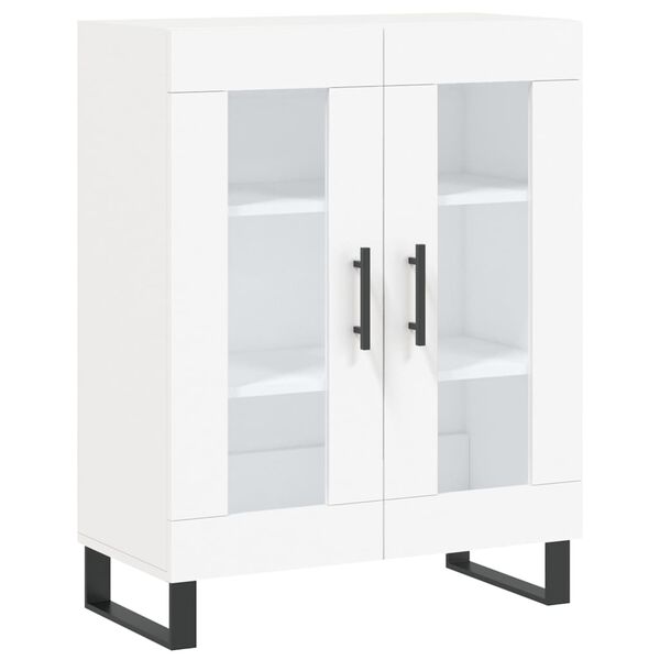 vidaXL Sideboard Wei&szlig; 69,5x34x90 cm Holzwerkstoff