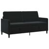 vidaXL Sofa mit Stauraum Schwarz 172 x 78 x 87 cm Polyester