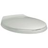 vidaXL Toilettensitz mit Absenkautomatik Wei&szlig; Oval