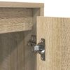 vidaXL TV-Schrank mit LED-Leuchten Sonoma-Eiche 100x41x50 cm