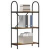 vidaXL B&uuml;cherregal Ger&auml;ucherte Eiche 60 x 30 x 109 cm Holzwerkstoff