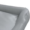 vidaXL Hundebett Hellgrau 120x100x27 cm Kunstleder