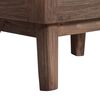 vidaXL Sideboard mit 5 Schubladen 40x30x100 cm Teak Massivholz