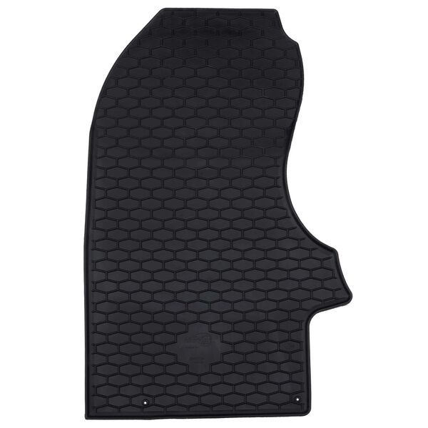 vidaXL Autofu&szlig;matte 3 pcs Schwarz Geeignet f&uuml;r Iveco DAILY 2014- Gummi