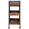 vidaXL K&uuml;chentrolley Altholz 50 x 30 x 70 cm Holzwerkstoff