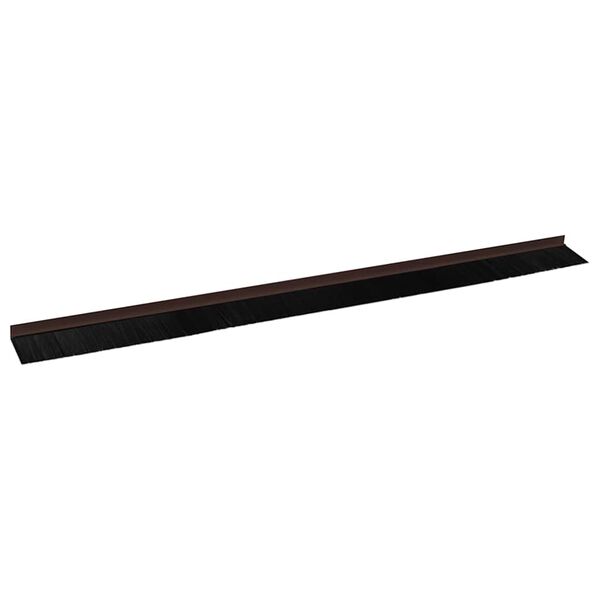 vidaXL Selbstklebende T&uuml;rb&uuml;rstendichtungen 6 pcs Braun 100 cm