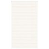 vidaXL Doppelrollo Marmorbeige 125x230cm Stoffbreite 120,9 cm Polyester