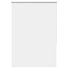 vidaXL Verdunkelungsrollo Wei&szlig; 105x150cm Stoffbreite 100,7cm Polyester