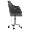 vidaXL Esszimmerst&uuml;hle 6 Stk. Drehbar Taupe Stoff