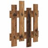 vidaXL Wandmontierter Kleiderst&auml;nder Altholz 60 x 3 x 82 cm