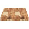 vidaXL Schweberegale 2 Stk. 80x30x4 cm Massivholz Akazie &Ouml;lbehandelt