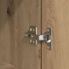 vidaXL Highboard Artisan-Eiche 37,5x35x180 cm Holzwerkstoff