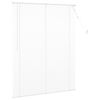 vidaXL Venetianer Jalousie Verstellbar Wei&szlig; 150 x 110 cm PVC
