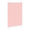 vidaXL Plissee Rosa 95x150 cm Stoffbreite 94,4 cm Polyester