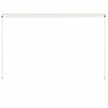 vidaXL Einziehbare Markise 200&times;150 cm Creme