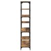 vidaXL B&uuml;cherregal Altholz 91 x 36 x 176 cm Holzwerkstoff
