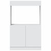 vidaXL Highboard Wei&szlig; 63x33x100 cm Holzwerkstoff