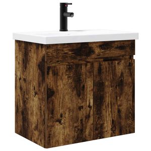 vidaXL Badezimmer Waschtischunterschrank mit Wasserhahn