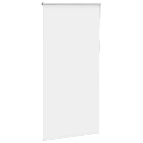 vidaXL Verdunkelungsrollo Wei&szlig; 75x130cm Stoffbreite 70,7 cm Polyester