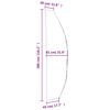 vidaXL Sonnenschirm-Schutzh&uuml;llen 2 Stk. 280x30/81/45 cm 420D Oxford