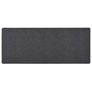 vidaXL Teppichl&auml;ufer Anthrazit 80x200 cm
