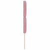 vidaXL LED Kopfteil mit LED-Lichtleisten Rosa 100 cm Polyester