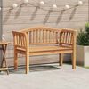 vidaXL Bank Braun 120 x 53,5 x 85 cm Massivholz Teak