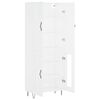 vidaXL Highboard Wei&szlig; 69,5x34x180 cm Holzwerkstoff