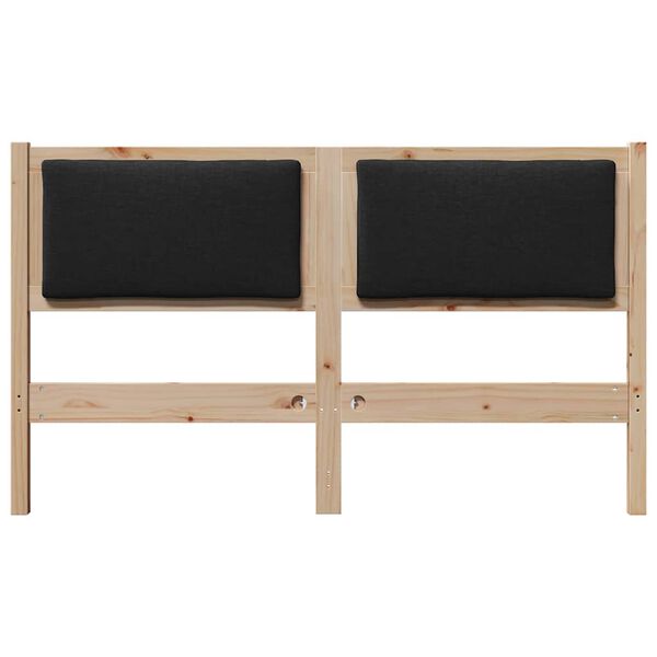 vidaXL Kopfteil Sonstiges Braun 140 cm Massivholz Kiefer
